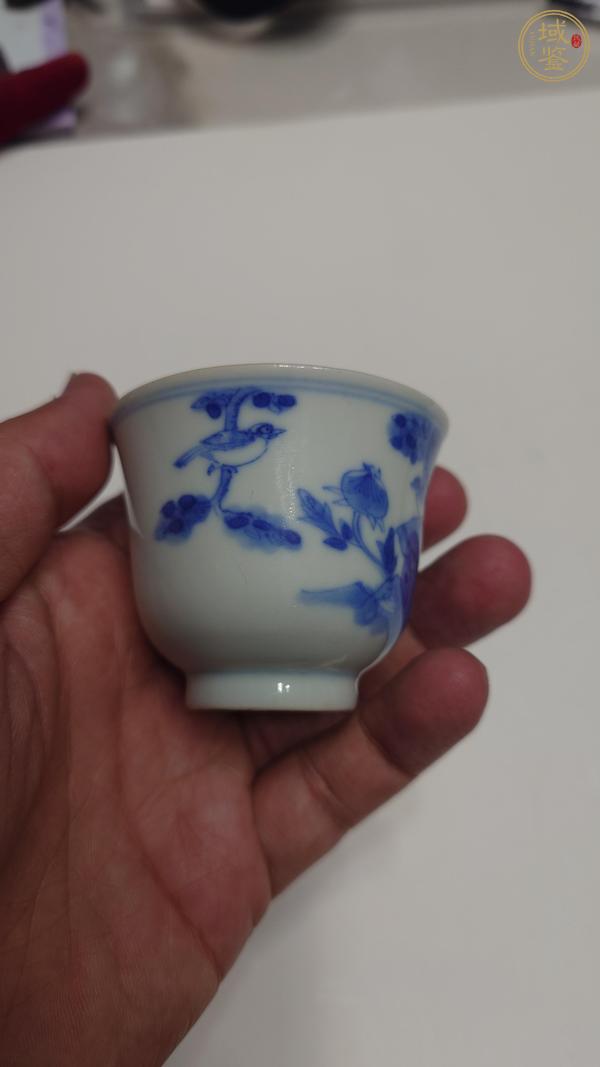 古玩陶瓷青花杯真品鑒賞圖