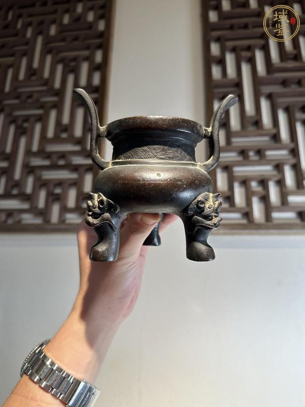 古玩銅器銅爐真品鑒賞圖