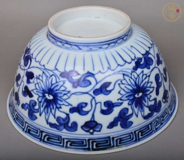 古玩陶瓷康熙·青花花卉紋碗拍賣,當前價格4300元
