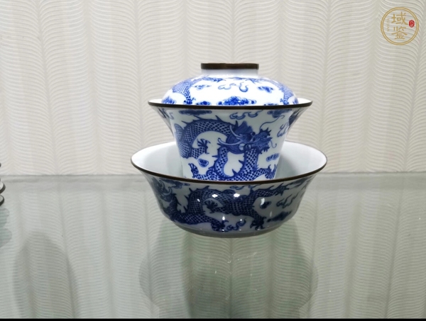 古玩陶瓷清晚茶具一組真品鑒賞圖