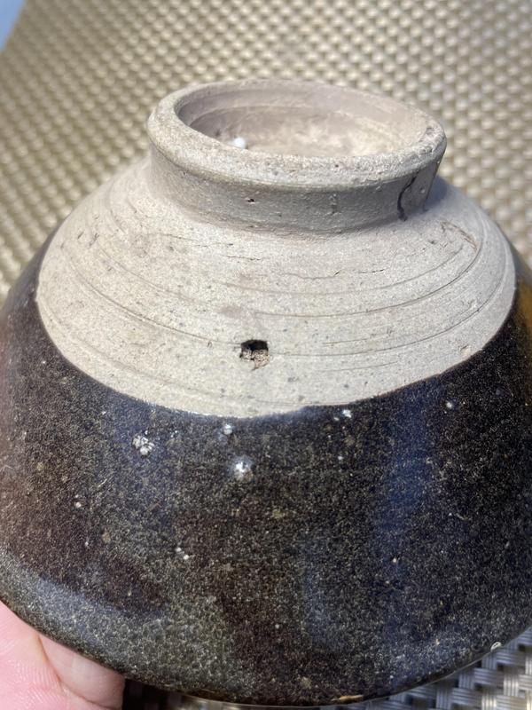 古玩陶瓷遼金耀州窯六出筋盞拍賣,當(dāng)前價(jià)格6500元