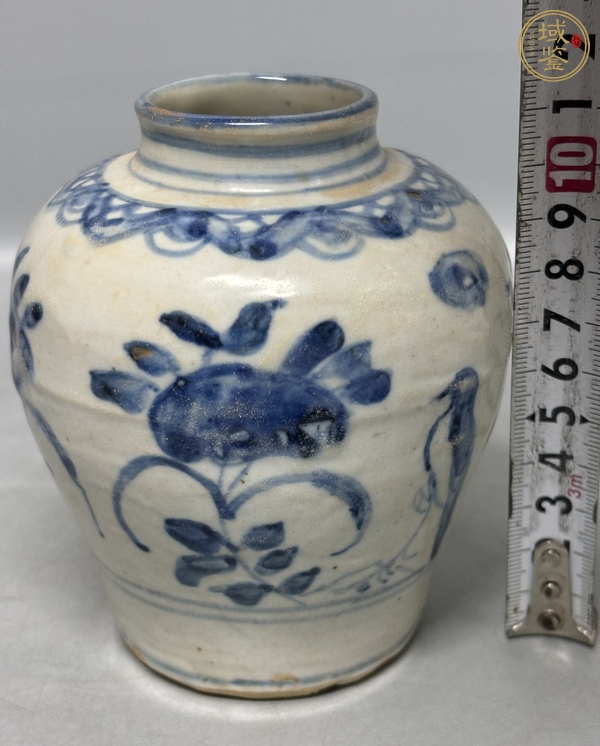 古玩陶瓷青花罐真品鑒賞圖