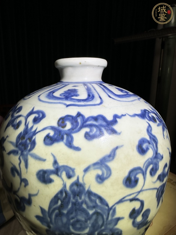 古玩陶瓷青花梅瓶真品鑒賞圖