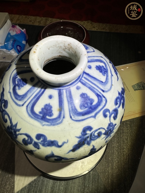 古玩陶瓷青花梅瓶真品鑒賞圖