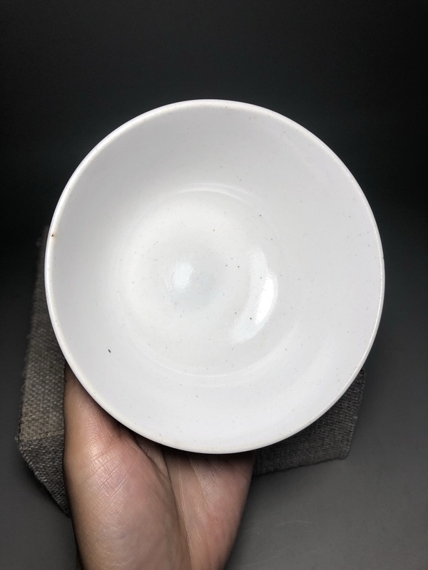 古玩陶瓷甜白釉墩式碗拍賣,當前價格0元