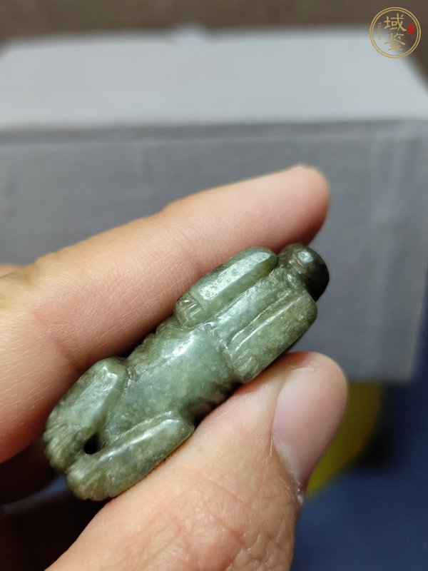 古玩玉器晚清小獸真品鑒賞圖