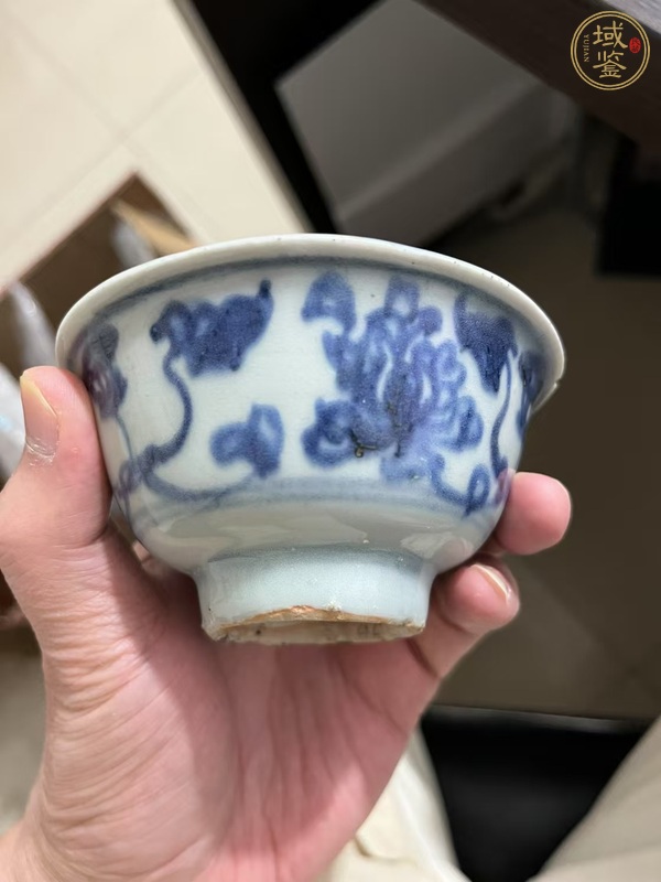 古玩陶瓷青花小碗真品鑒賞圖