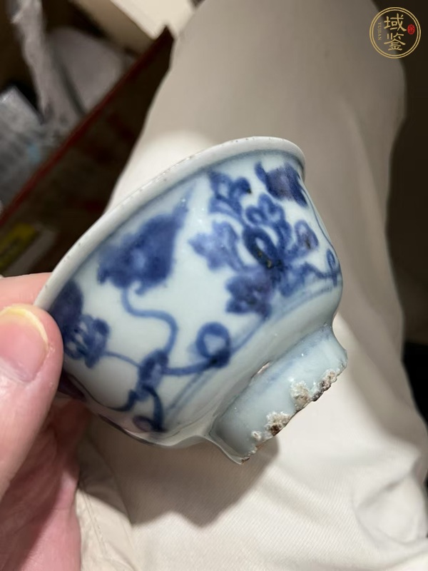 古玩陶瓷青花小碗真品鑒賞圖