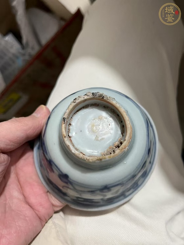 古玩陶瓷青花小碗真品鑒賞圖