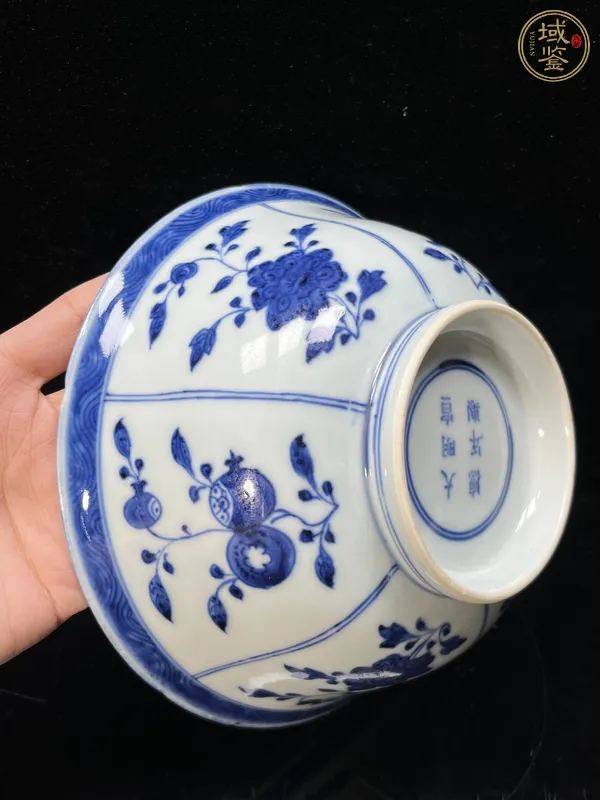 古玩陶瓷青花碗真品鑒賞圖