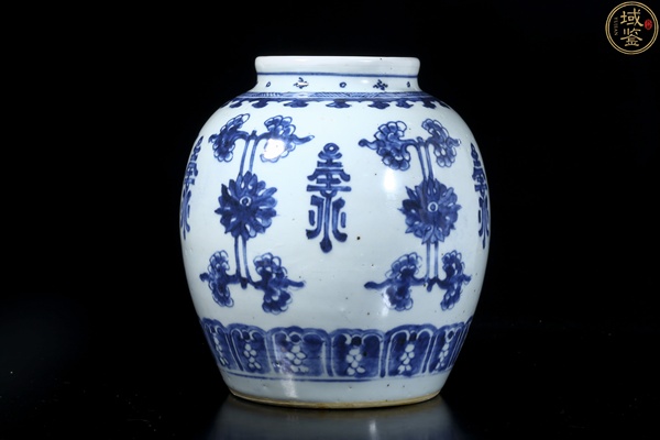 古玩陶瓷康熙花間壽太白罐拍賣,當前價格16800元