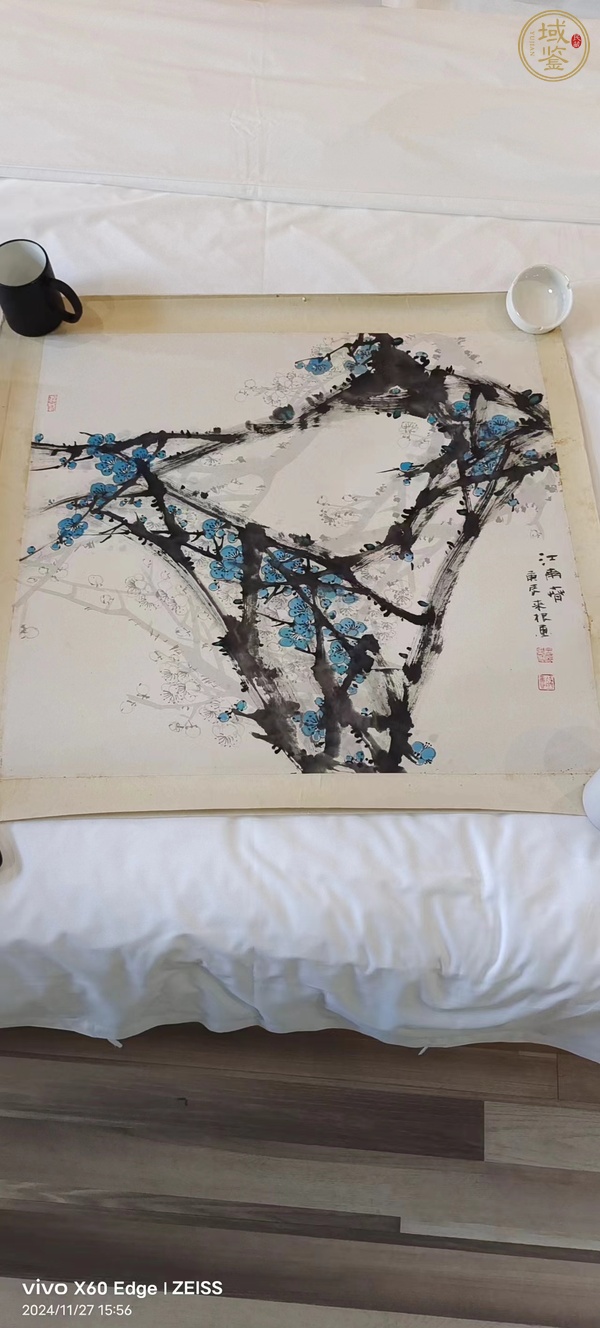 古玩字畫(huà)江南春真品鑒賞圖