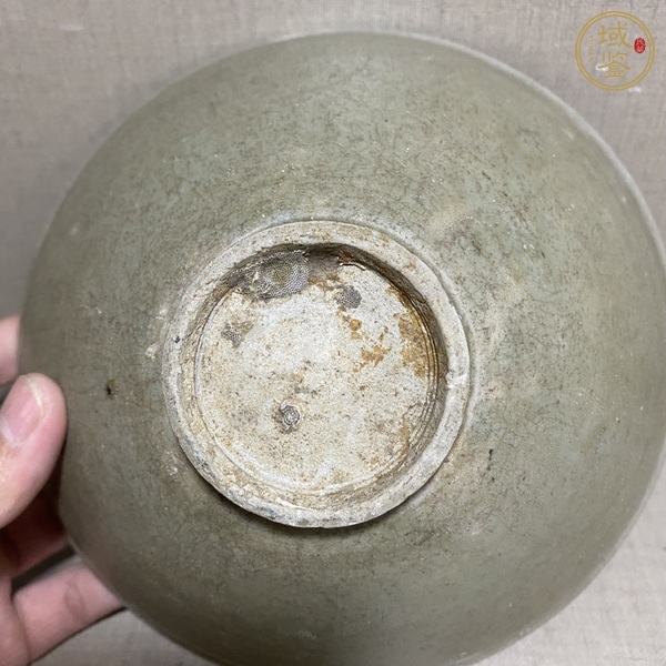 古玩陶瓷龍泉青瓷斗笠碗真品鑒賞圖