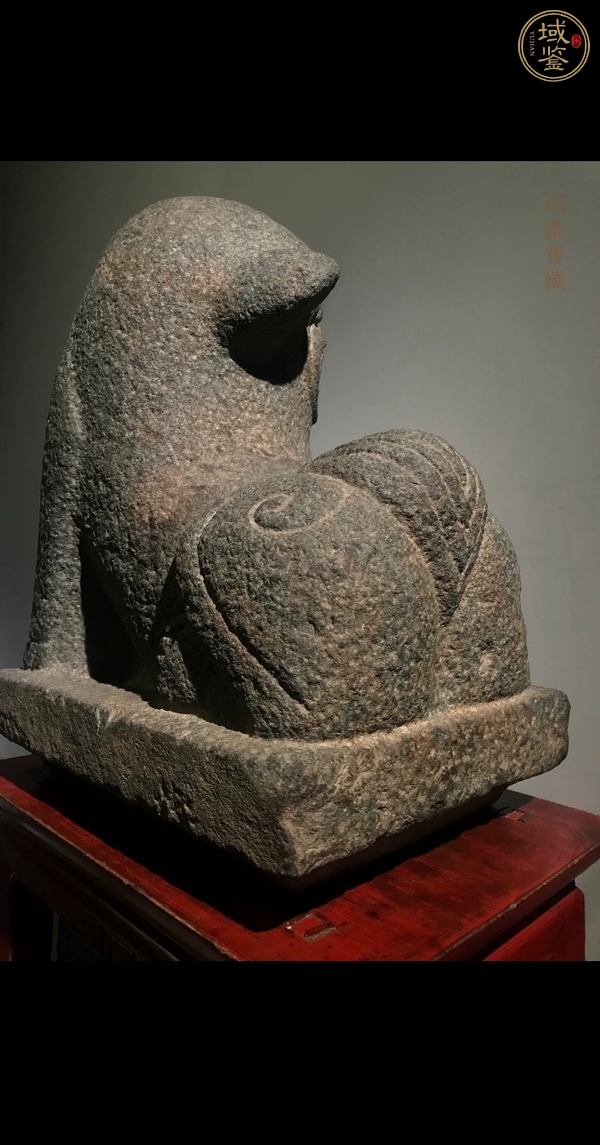 古玩雜項(xiàng)青石獅真品鑒賞圖