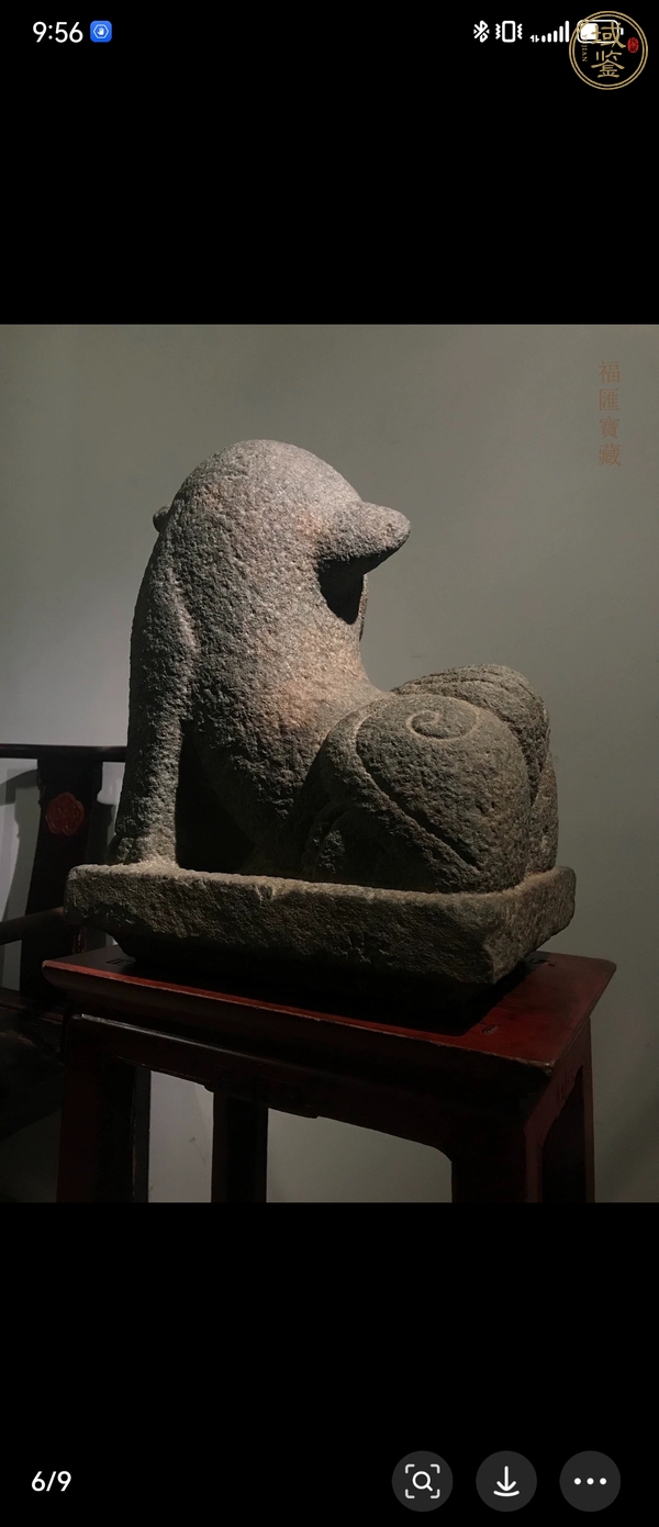 古玩雜項(xiàng)青石獅真品鑒賞圖