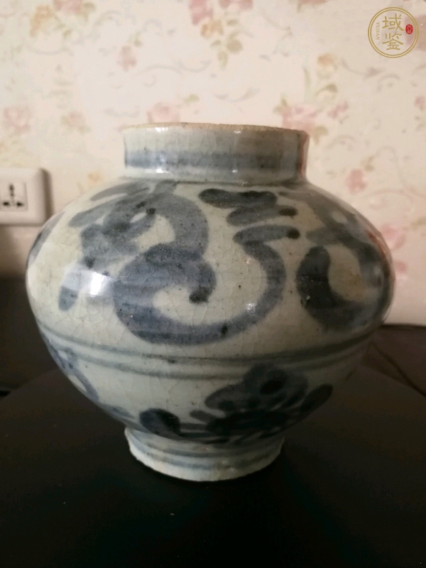 古玩陶瓷青花罐真品鑒賞圖