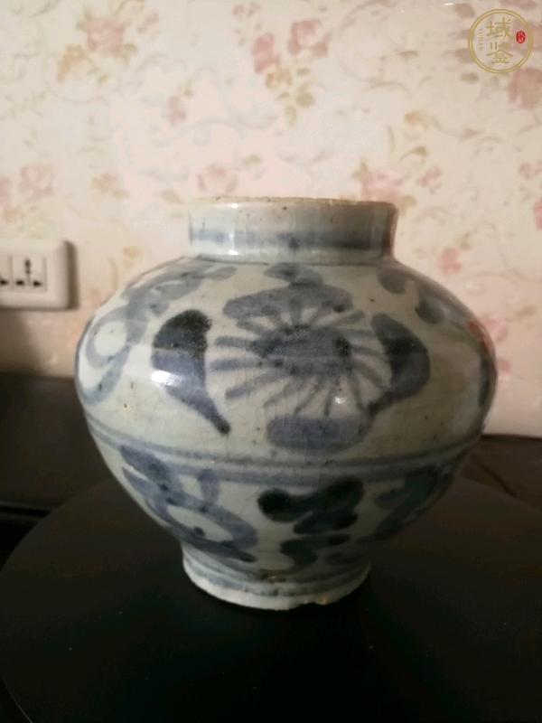 古玩陶瓷青花罐真品鑒賞圖