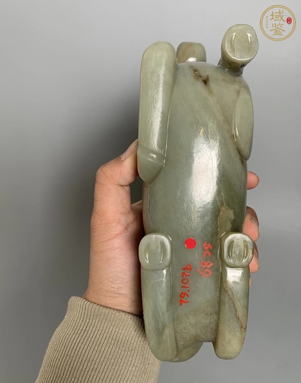 古玩玉器玉馬真品鑒賞圖