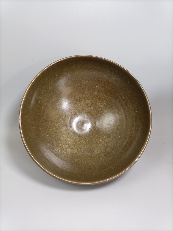 古玩陶瓷山西平陽窯茶葉末釉碗拍賣,當前價格2800元