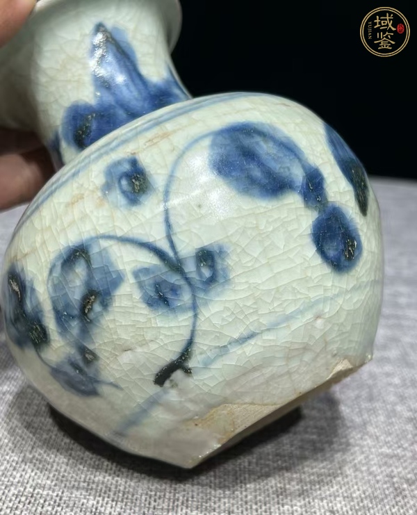 古玩陶瓷青花瓶真品鑒賞圖