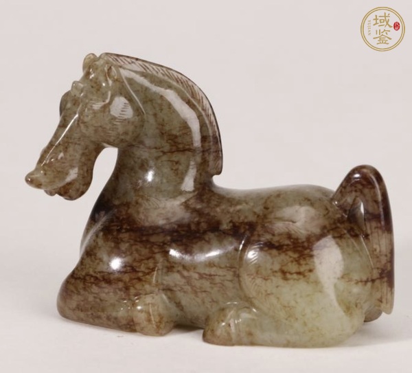 古玩玉器仿古玉馬真品鑒賞圖