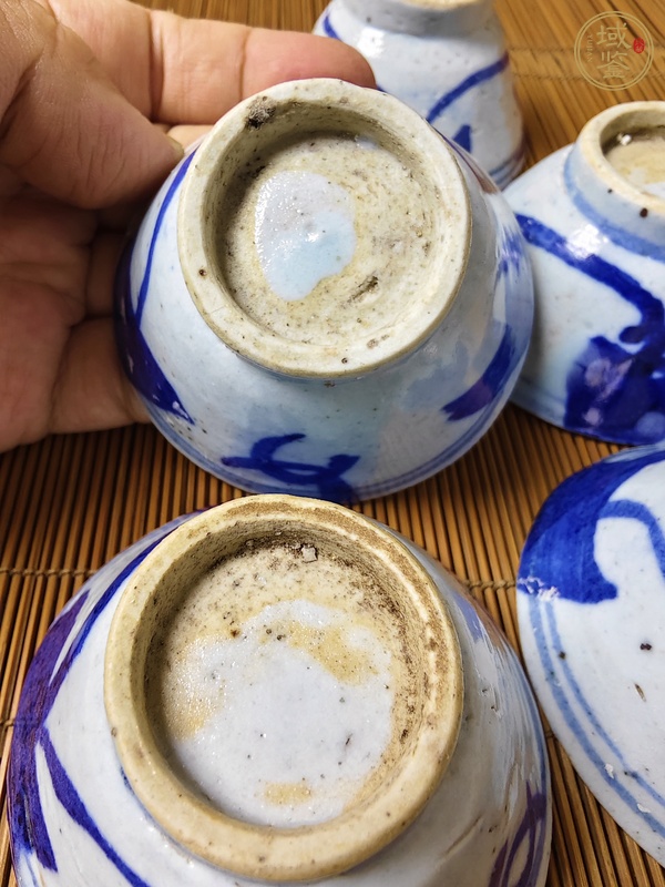 古玩陶瓷青花杯真品鑒賞圖