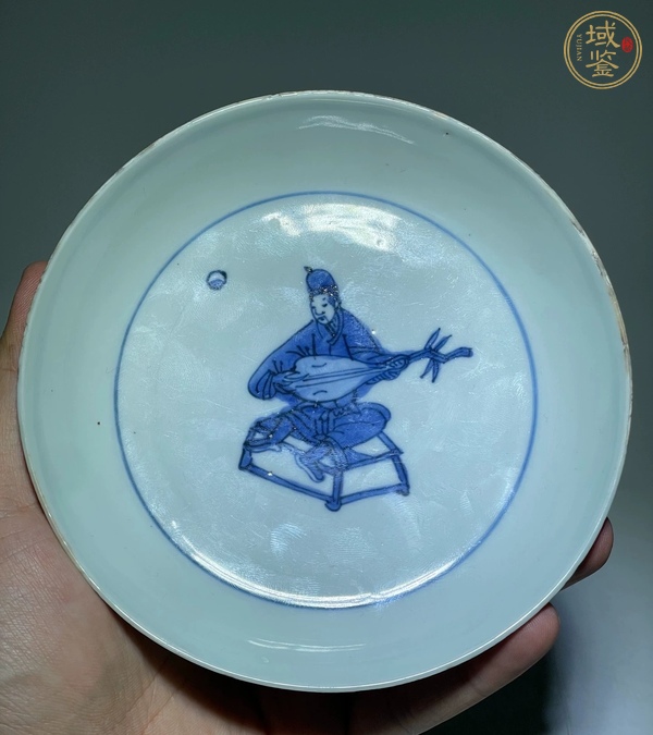 古玩陶瓷盤真品鑒賞圖