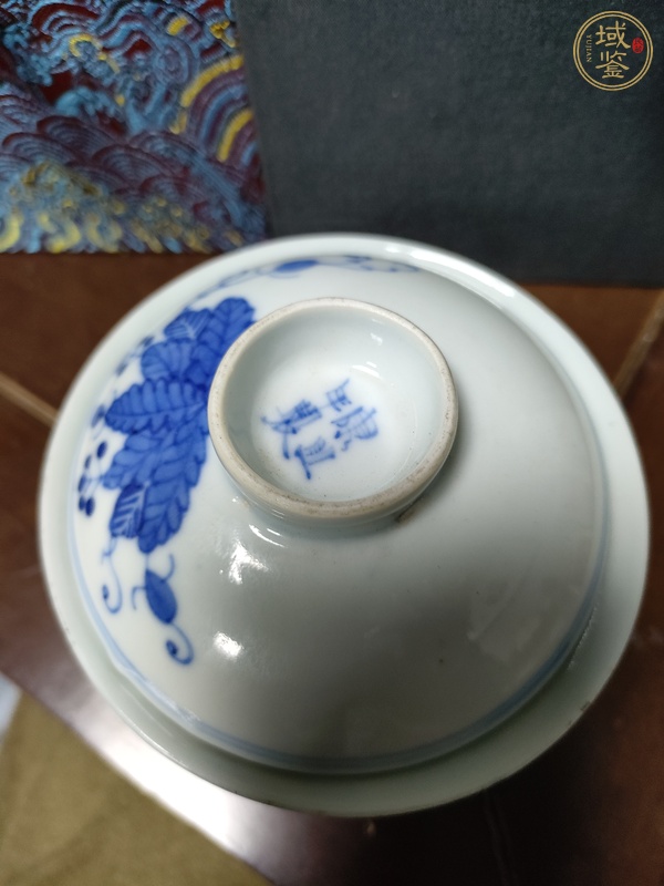 古玩陶瓷青花茶碗真品鑒賞圖