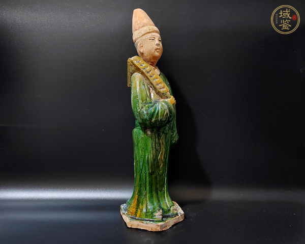 古玩陶瓷三彩陶俑真品鑒賞圖