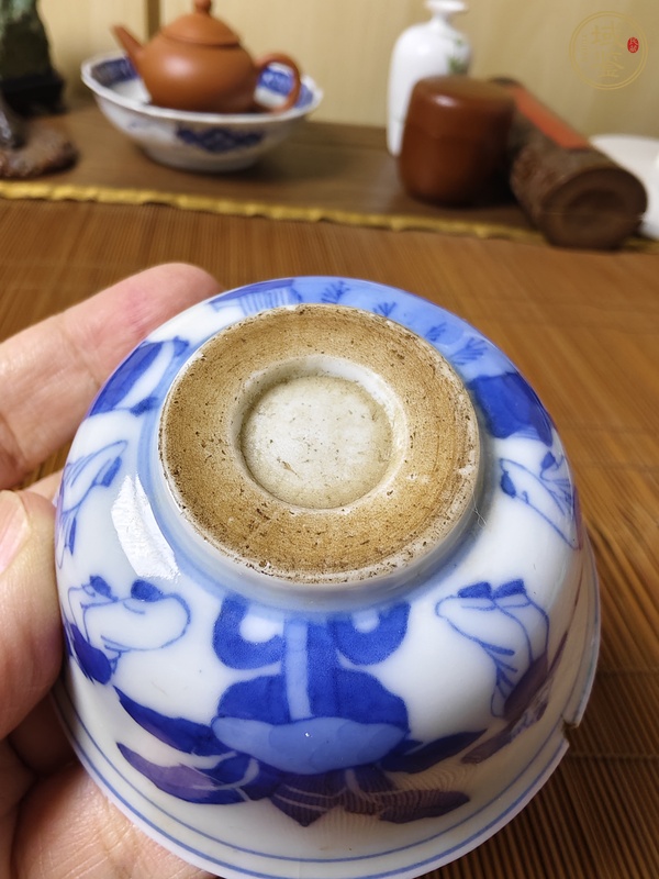 古玩陶瓷青花碗真品鑒賞圖