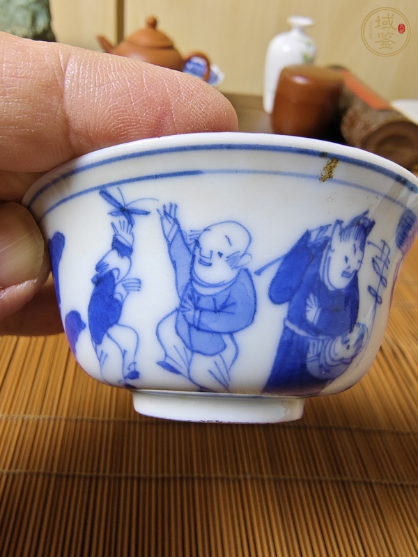 古玩陶瓷青花碗真品鑒賞圖