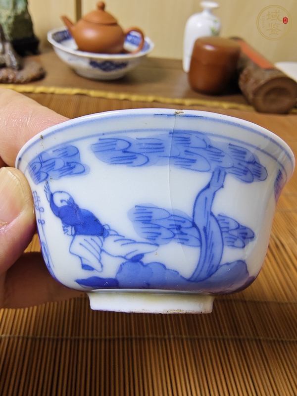 古玩陶瓷青花碗真品鑒賞圖