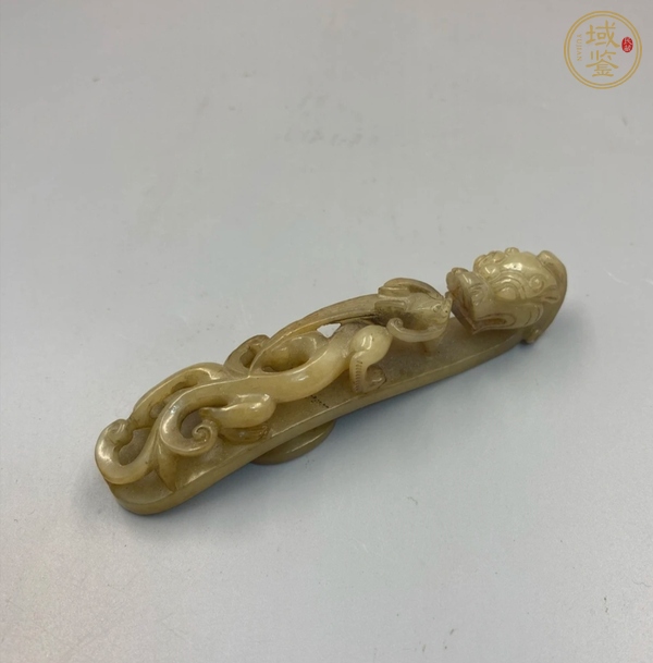 古玩玉器玉帶鉤真品鑒賞圖