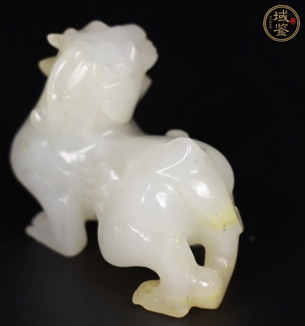 古玩玉器玉雕瑞獸擺件真品鑒賞圖