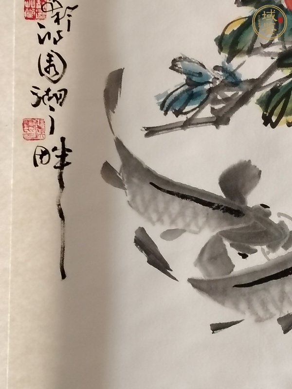 古玩字畫張瑞康花鳥真品鑒賞圖