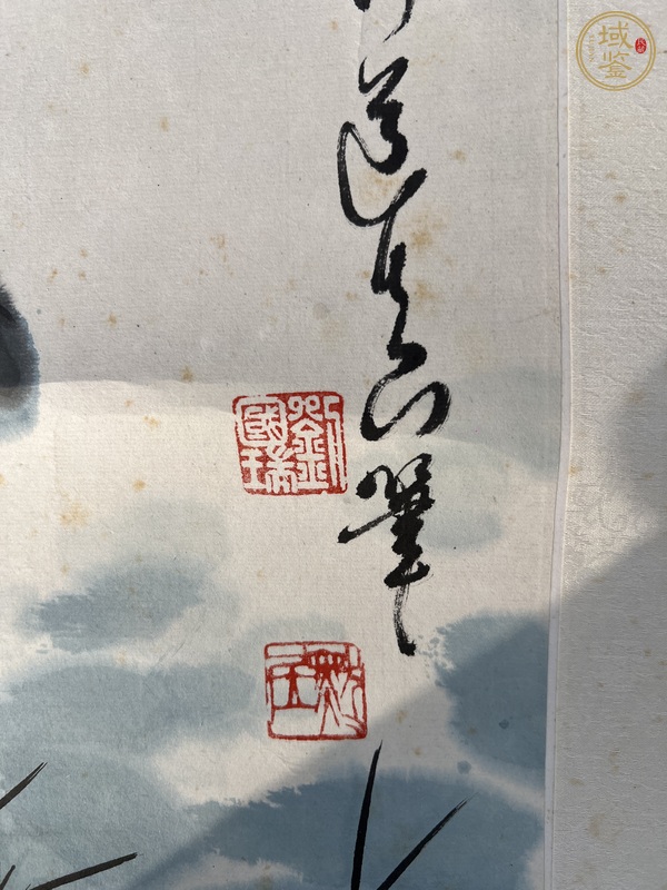 古玩字畫道真款寫意菊花真品鑒賞圖