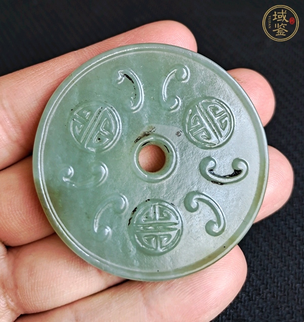 古玩玉器玉璧真品鑒賞圖