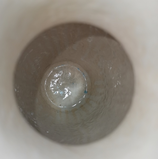 古玩陶瓷孔雀藍釉棒槌瓶 賞瓶拍賣,當前價格4500元