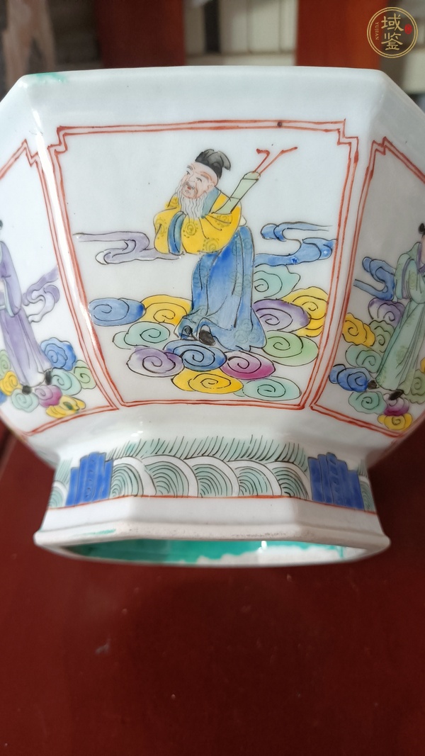 古玩陶瓷八仙碗真品鑒賞圖