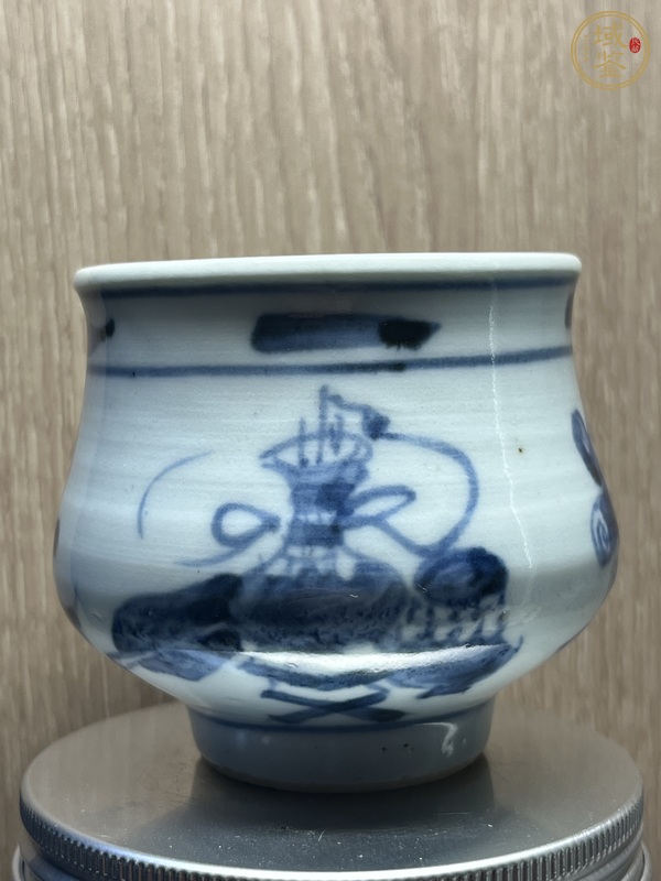 古玩陶瓷青花香爐真品鑒賞圖