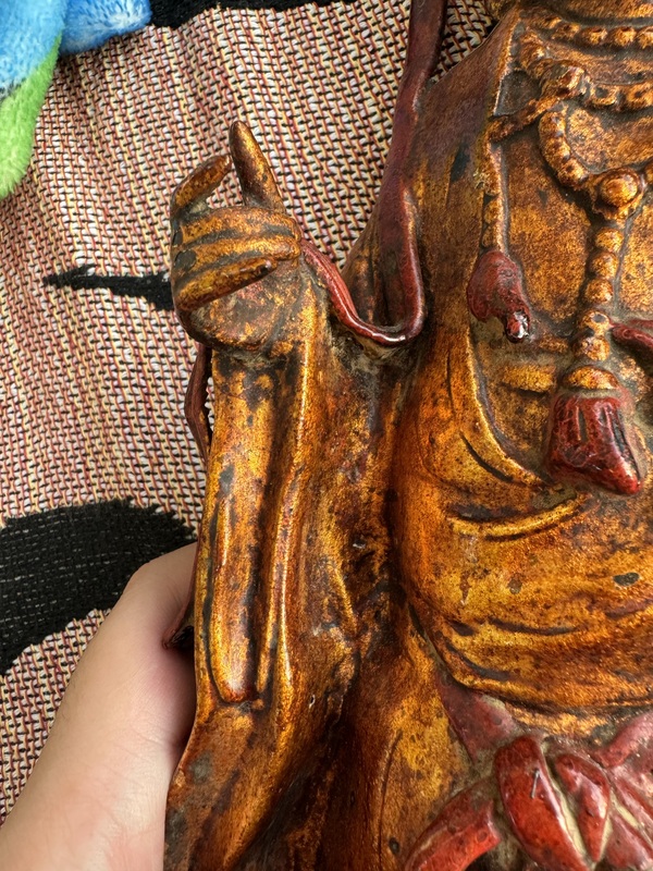 古玩銅器造像菩薩拍賣，當前價格25000元