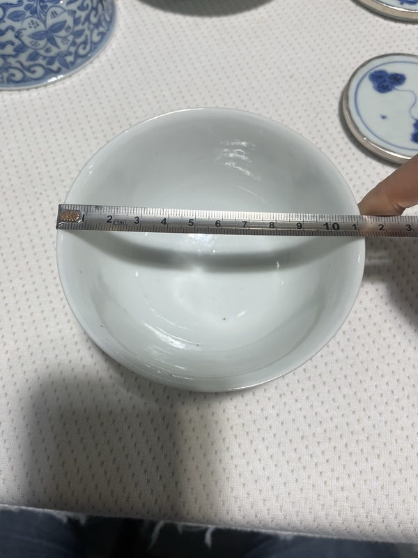 古玩陶瓷青花富貴白頭鳥圖紋碗拍賣，當前價格8500元