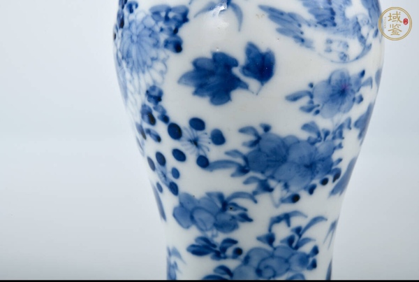 古玩陶瓷青花花鳥紋梅瓶真品鑒賞圖