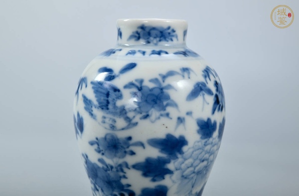 古玩陶瓷青花花鳥紋梅瓶真品鑒賞圖