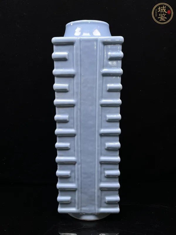 古玩陶瓷琮式瓶真品鑒賞圖