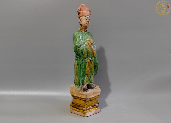 古玩陶瓷明三彩人物俑拍賣,當前價格4999元