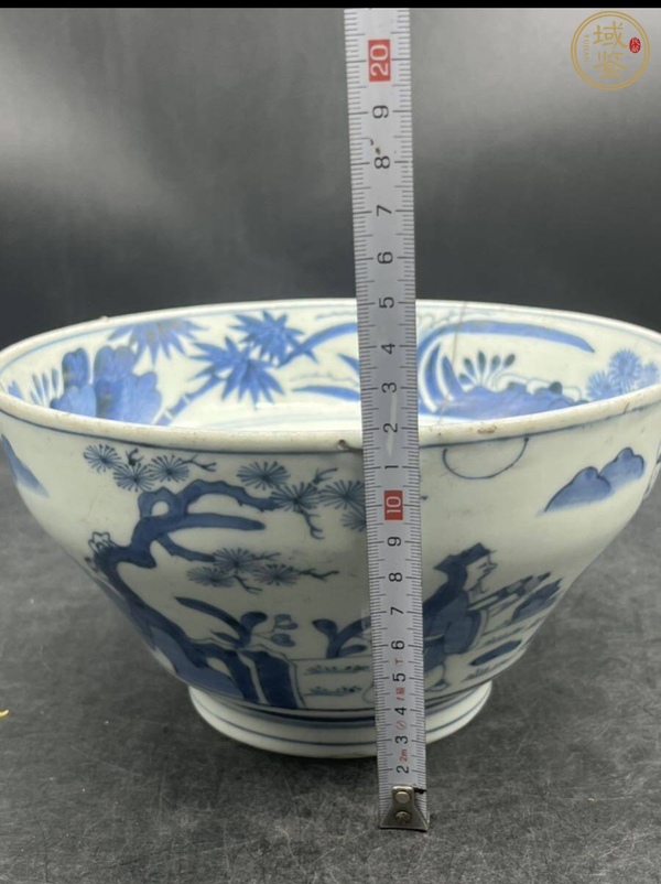 古玩陶瓷青花碗真品鑒賞圖