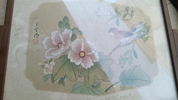 古玩字畫孫公望花鳥拍賣,當(dāng)前價格800元