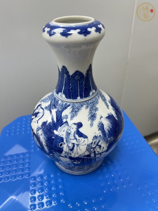 古玩陶瓷青花瓶真品鑒賞圖