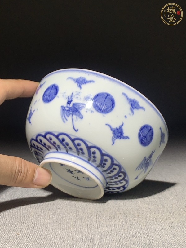 古玩陶瓷青花碗真品鑒賞圖